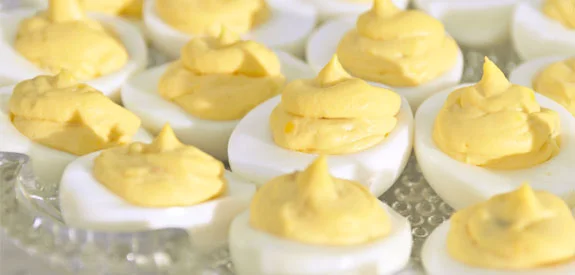 Sassy Deviled Eggs