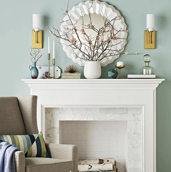 Mantel Decorating — Sandra Lee Semi-Homemade