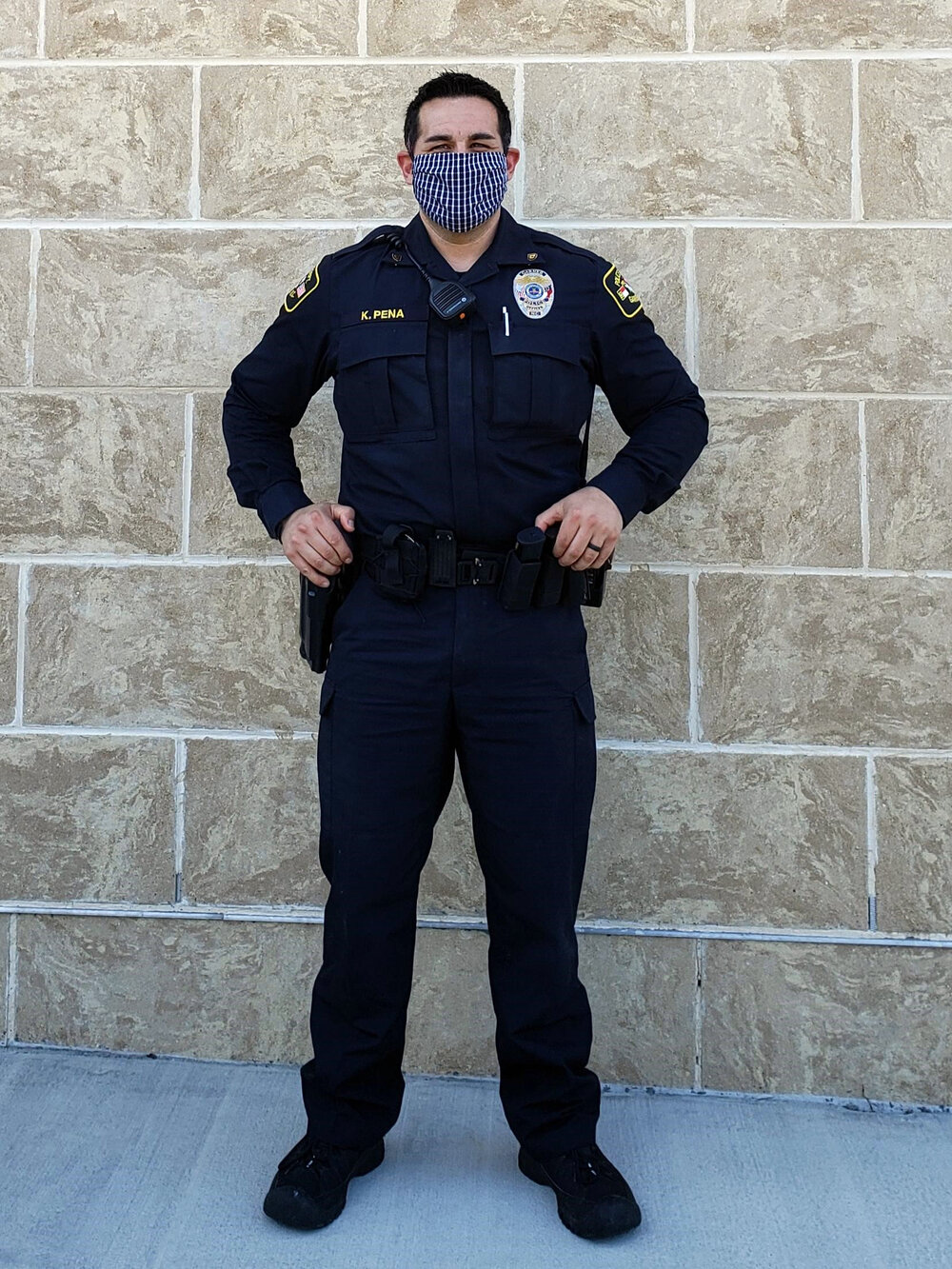 The Garner News COVID-19 Police Driver Mask 4.jpg