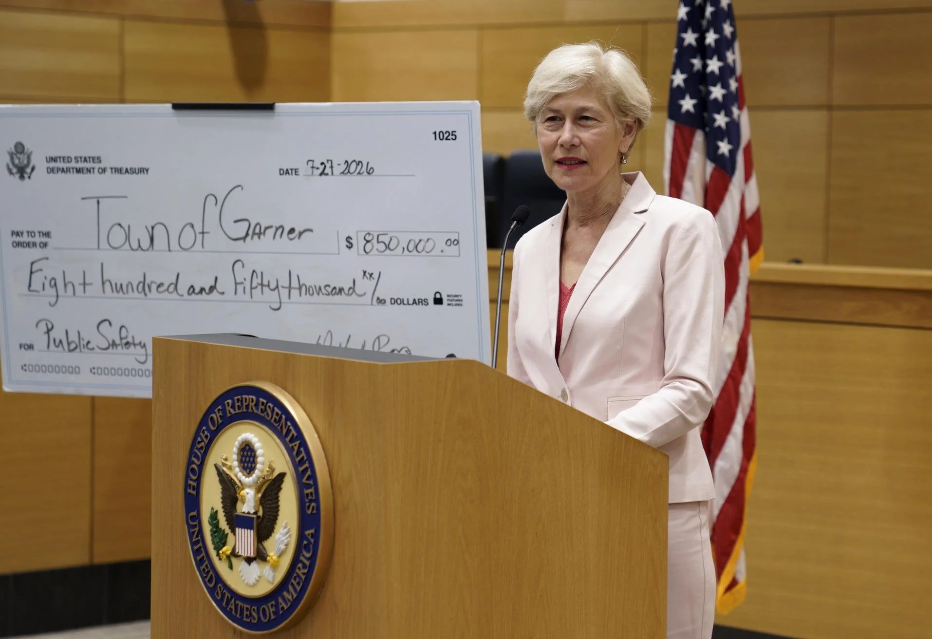 Garner Receives $850,000 in Federal Funds for Jones Sausage Road Improvements