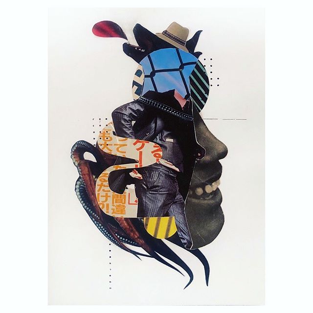 TOMORROW (11/13) is the LAST DAY to view @nosey42&rsquo;s Native Son from 4-7p. There are still some great pieces left 〰️ including the 4 picture here! DM if your interested or stop by tomorrow.

#s 37, 20, 33, 31 of 42 Native Son collages &bull; han