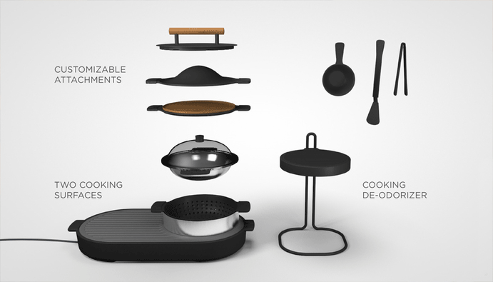 Cardboard Helicopter Product Design Cleveland Ohio Product Development Industrial Design - Housewares Kitchenware Tabletop Grill5.png