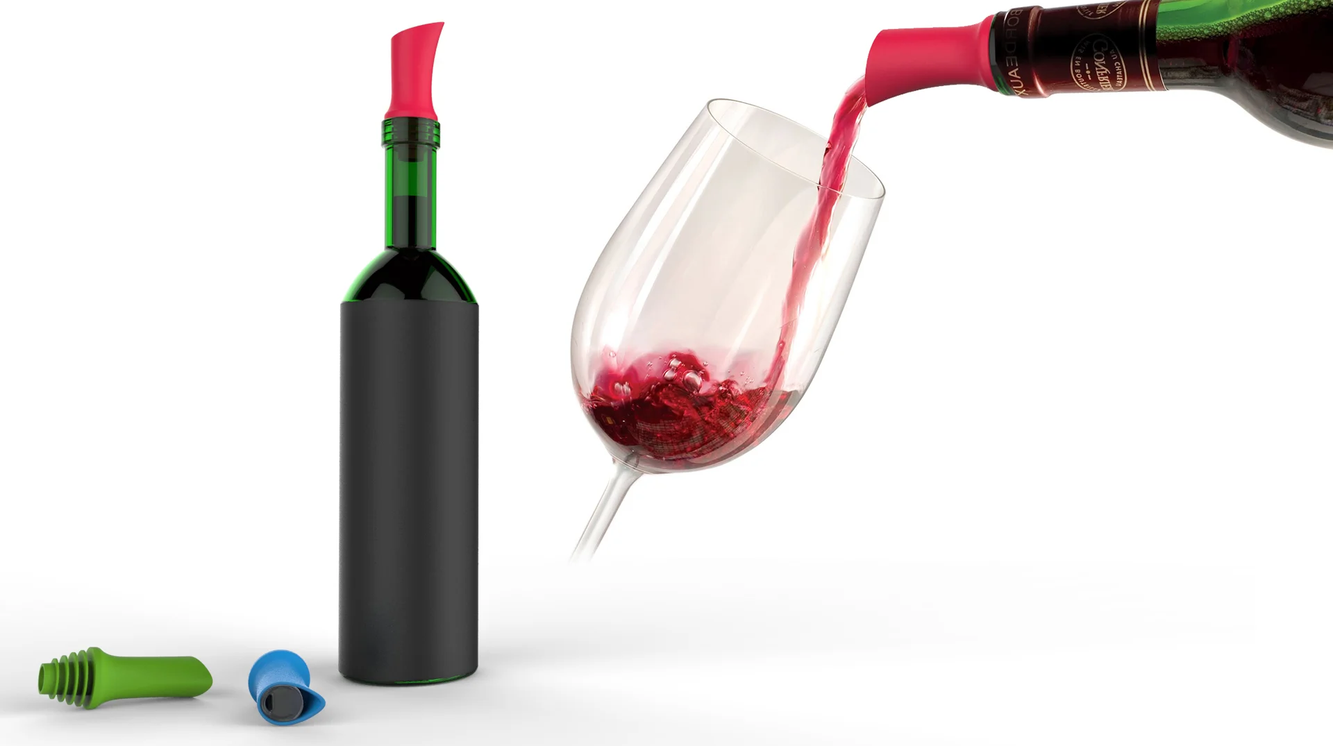 Cardboard Helicopter Product Design Cleveland Ohio Product Development Industrial Design - Kitchenware Tools Silicone Wine Oil Pour Spout4.jpg