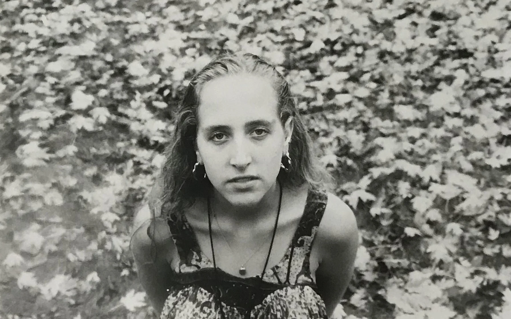 Self, 1992. Black and white film, hand processed and printed. Collection, Dayton Art Institute.