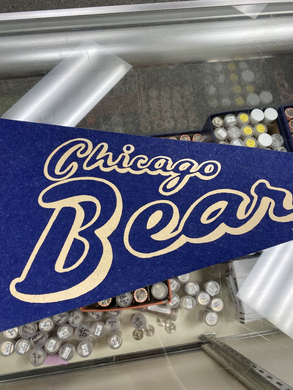 Vintage Chicago Bears Pennant — First State Coins