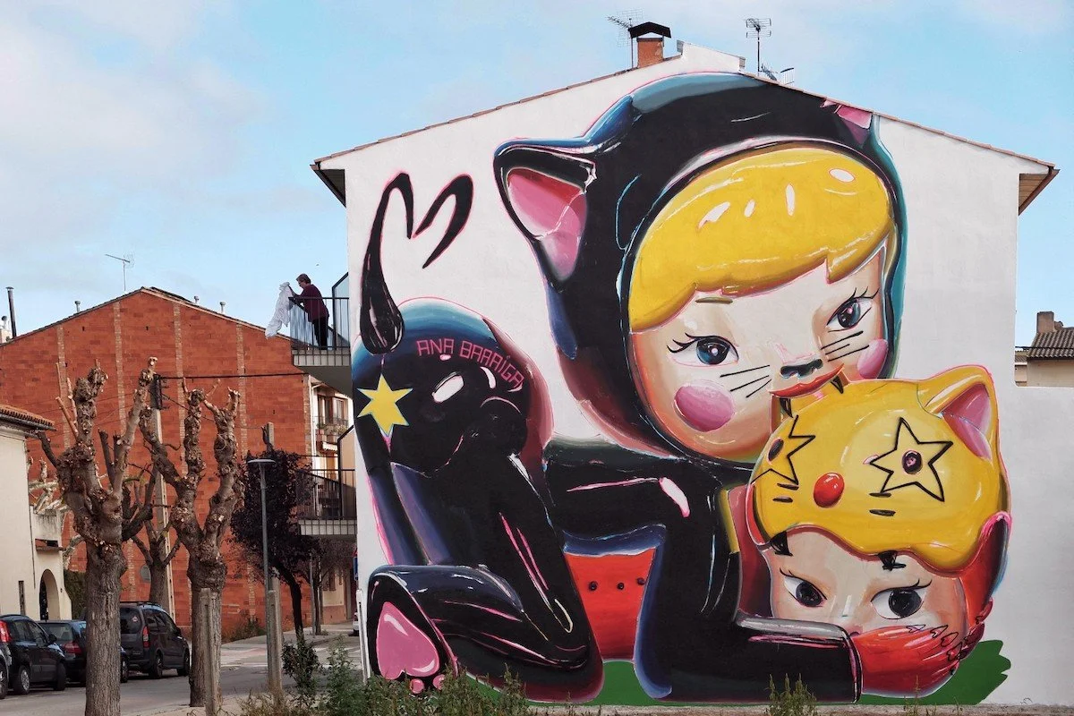OSONA ART I MUR EN SANT JULIÀ DE VILATORTA