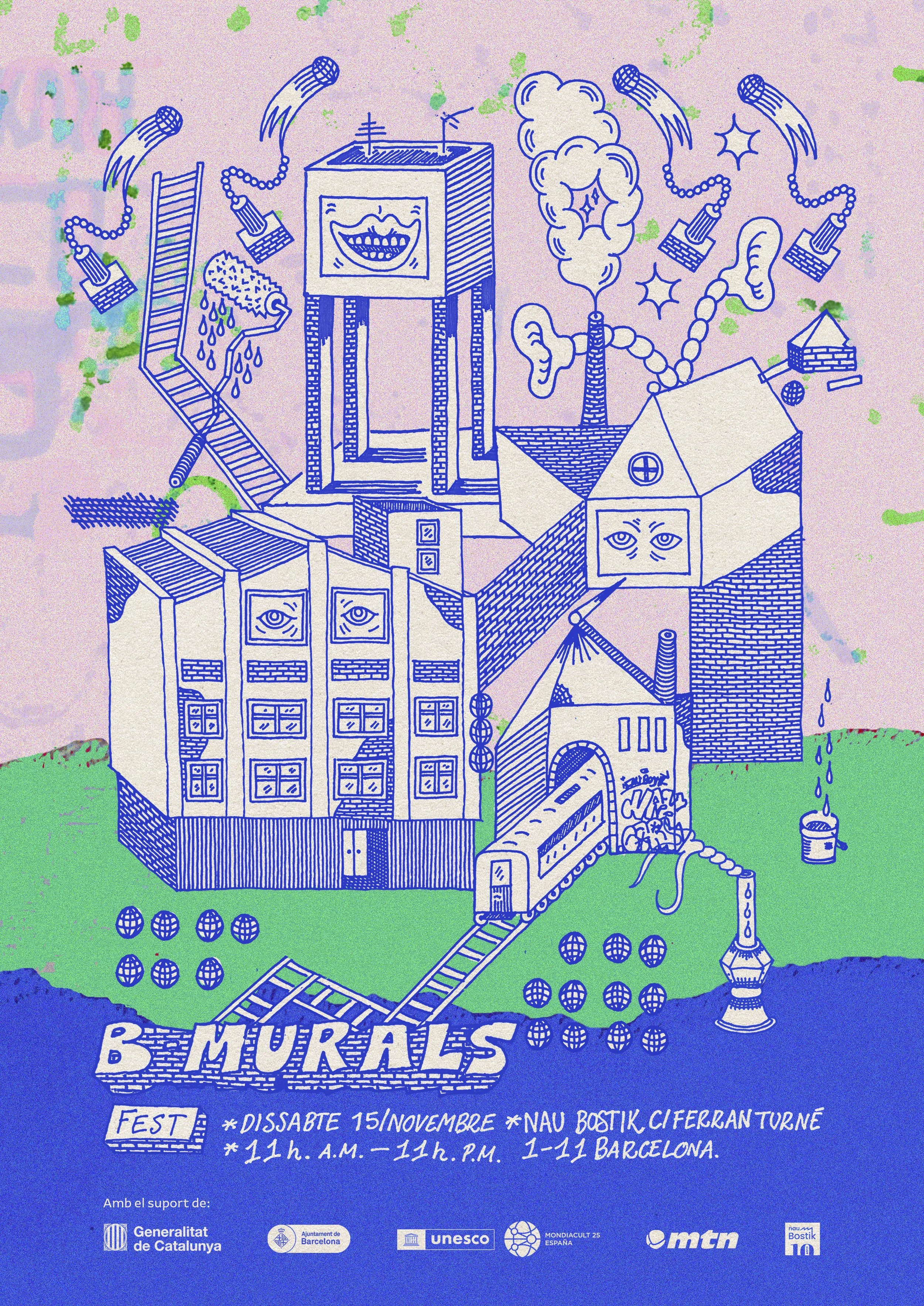B-MURALS FEST – Jornada "bones pràctiques en l'Art Urbà"