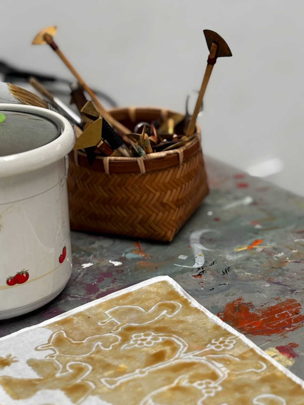 Taller de Batik amb Jiaxi Han