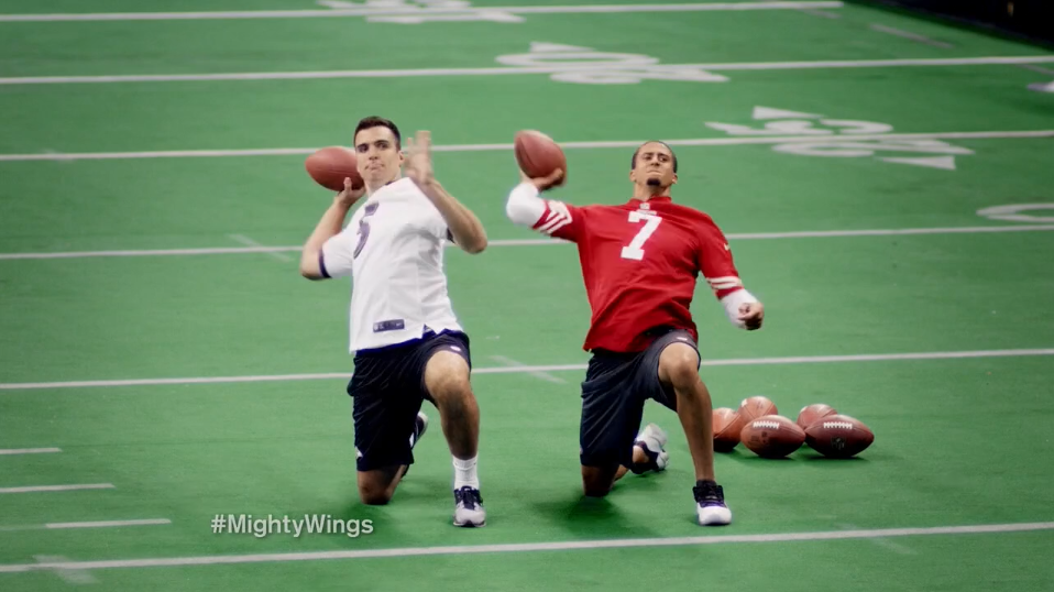 McDonald's “Collin Kappernick and Joe Flacco”