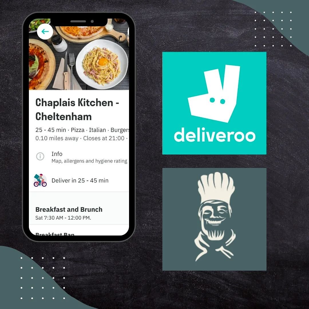 Don't fancy leaving the house today? 🌧

Working from home and need a lunch  time pick me up? 💻🍕

Well we are now on Deliveroo! 
So you can order freshly cooked dishes from Chaplais Kitchen right to your front door! 👨&zwj;🍳🛵🏠

Download the app 