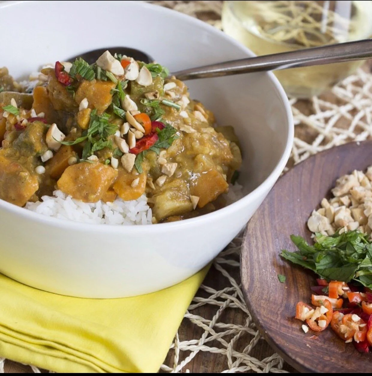 African Veggie and Peanut Stew 