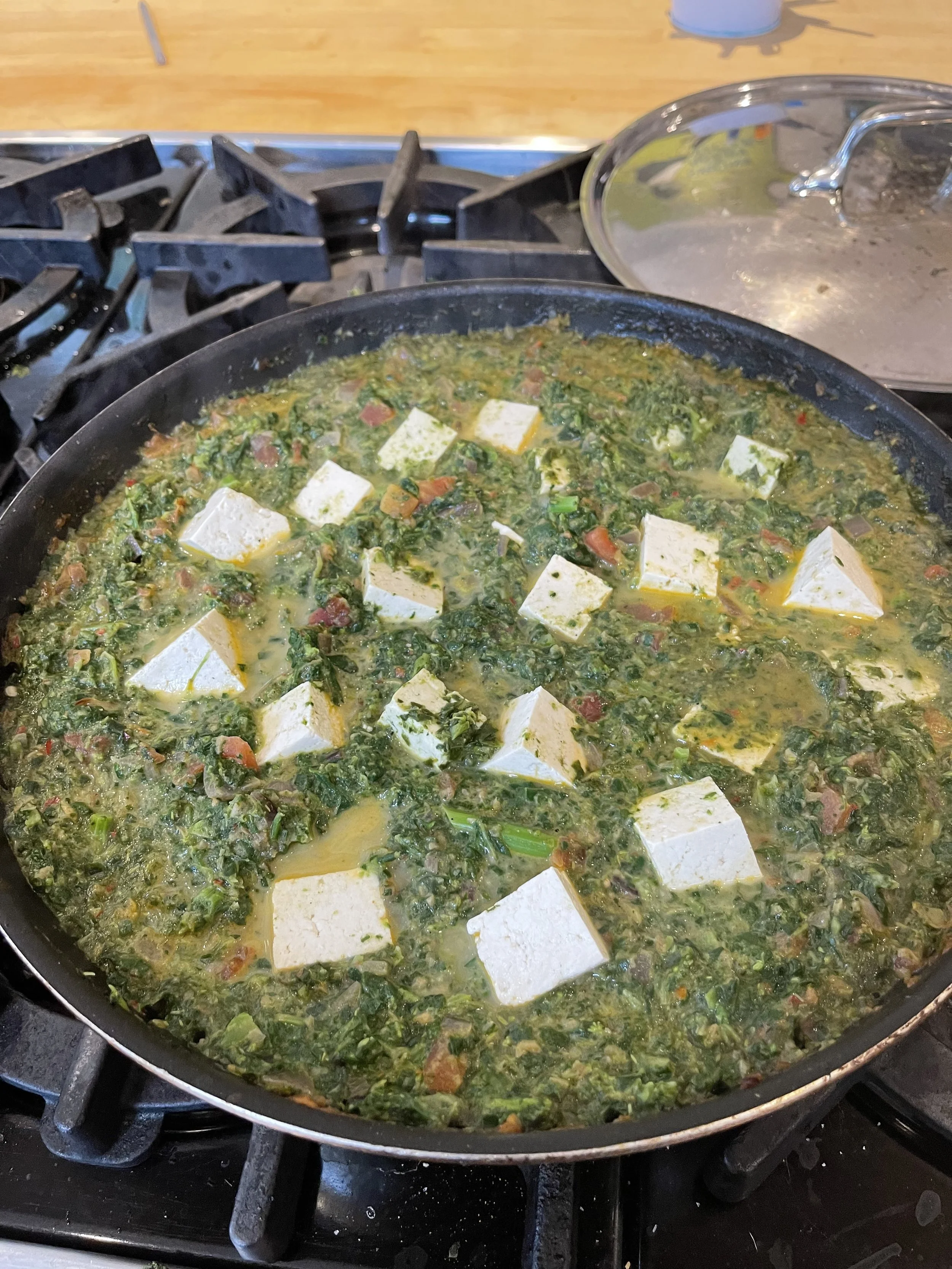 Saag and Tofu 