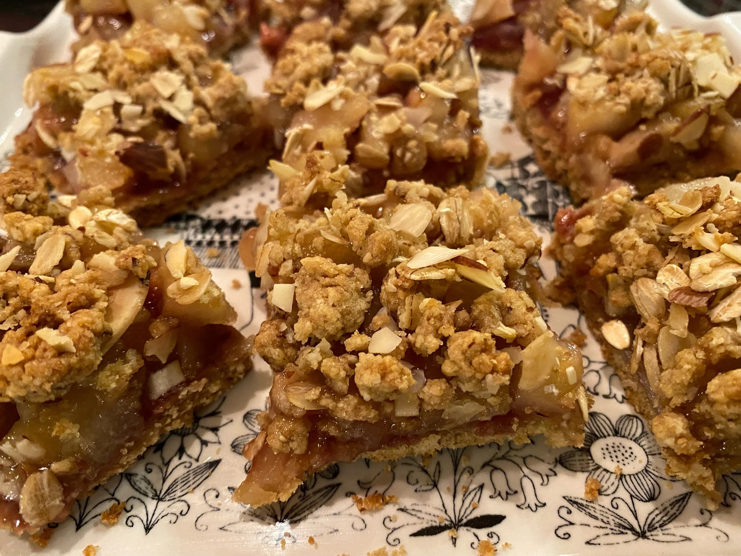 ​​Pear and Raspberry Bars