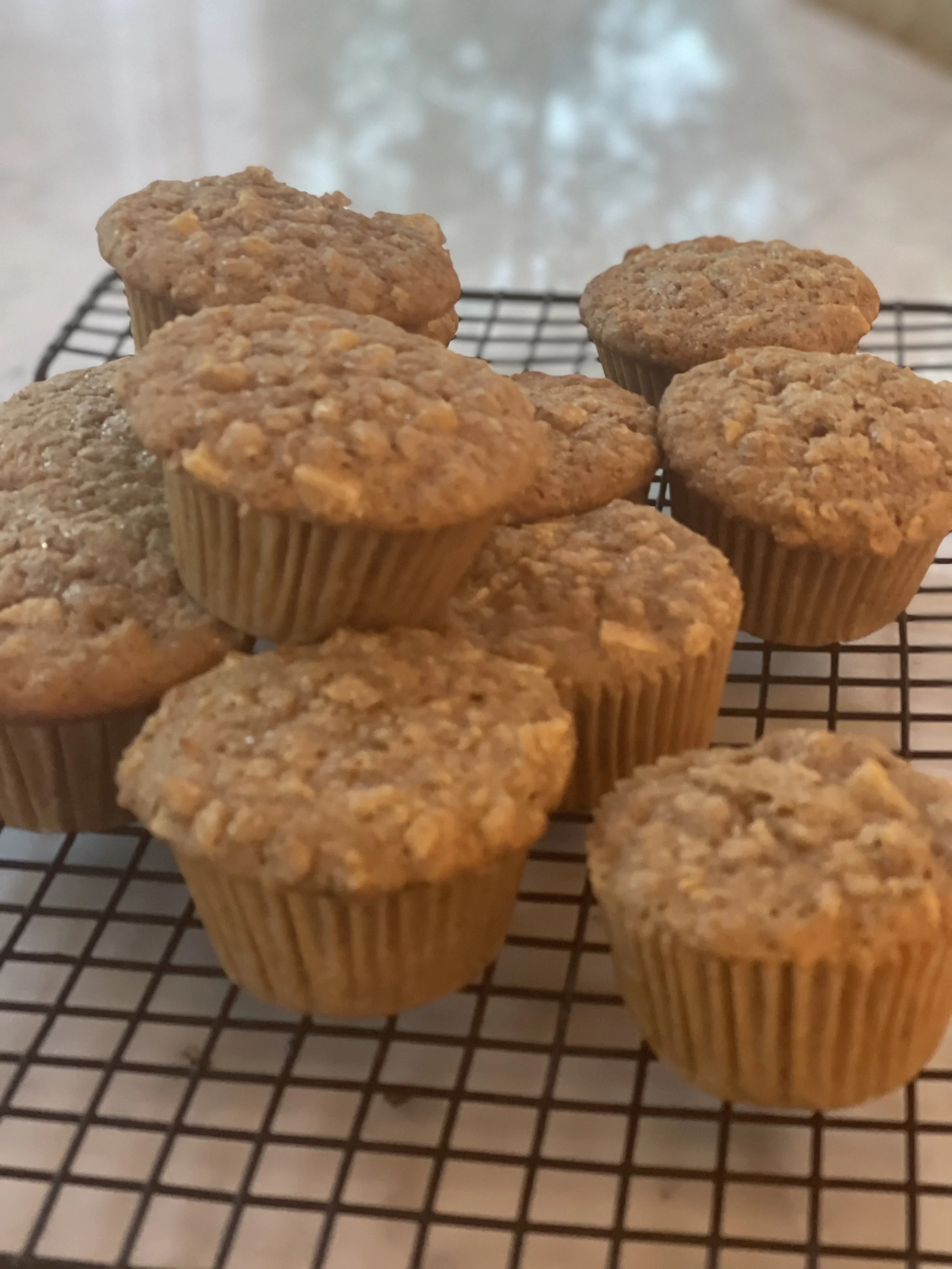 Apple and Oat Muffins 