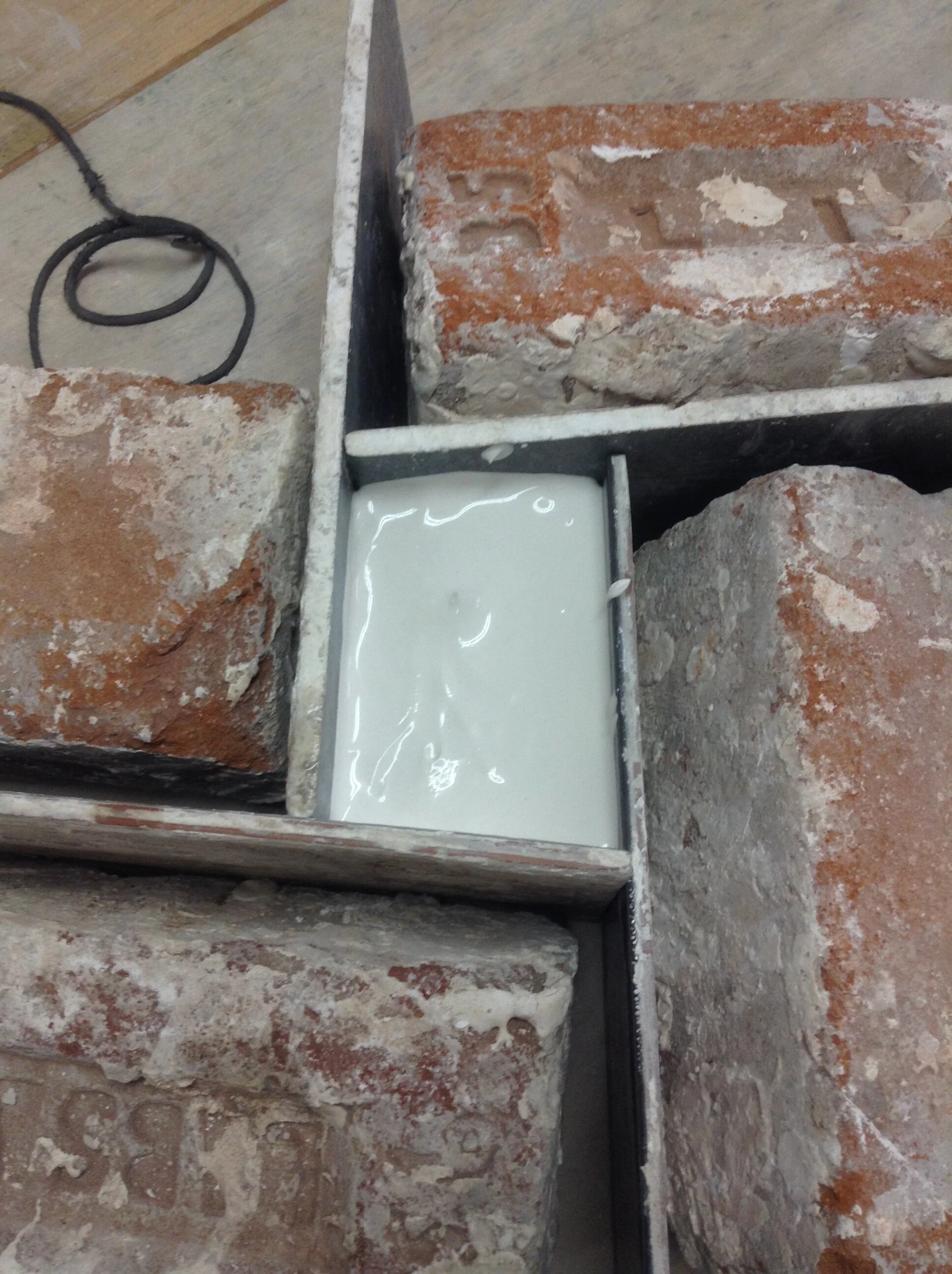 Plaster slip cast