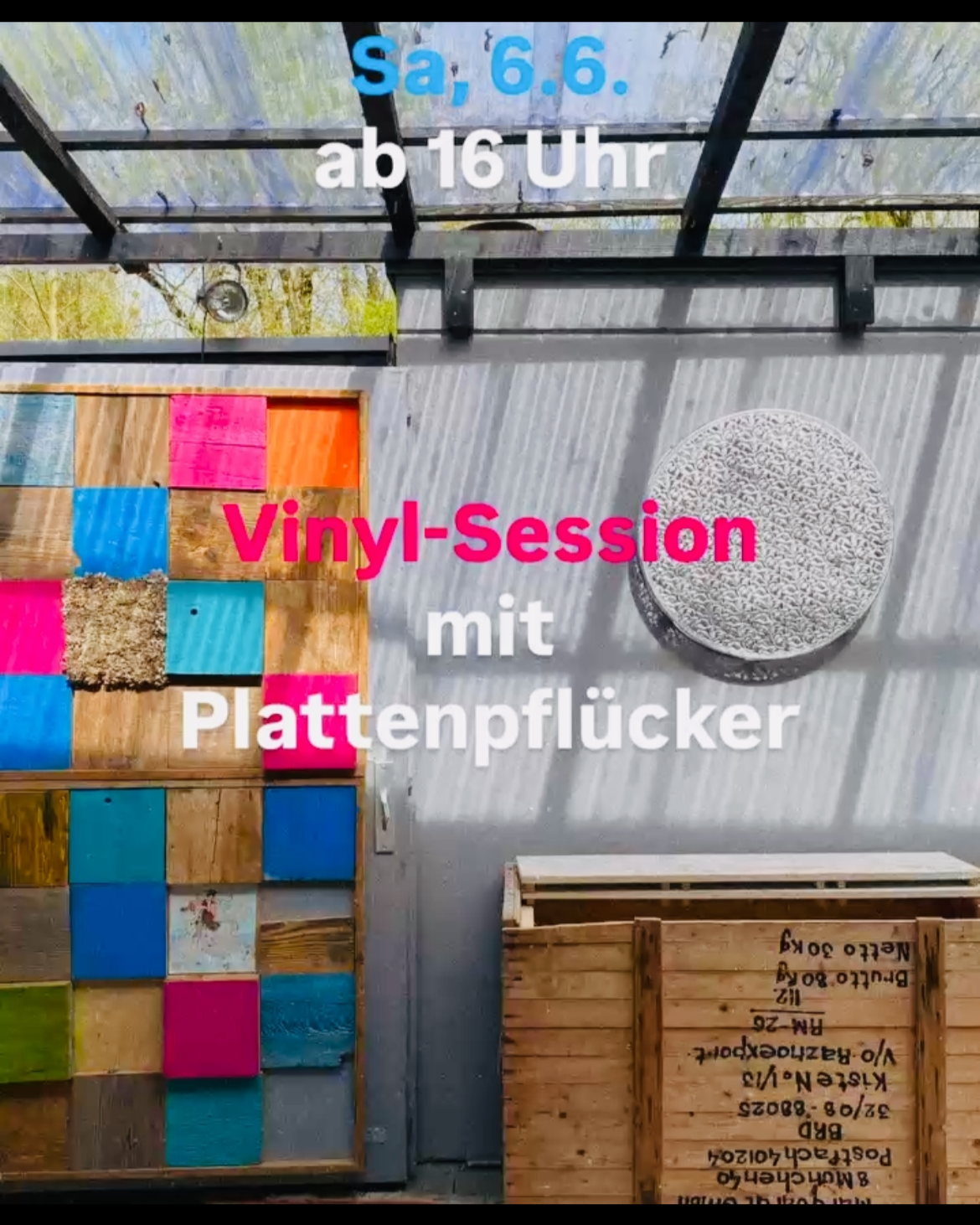 Plattenpflücker - Vinyl Session zum Sonnenuntergang  @beutesee
