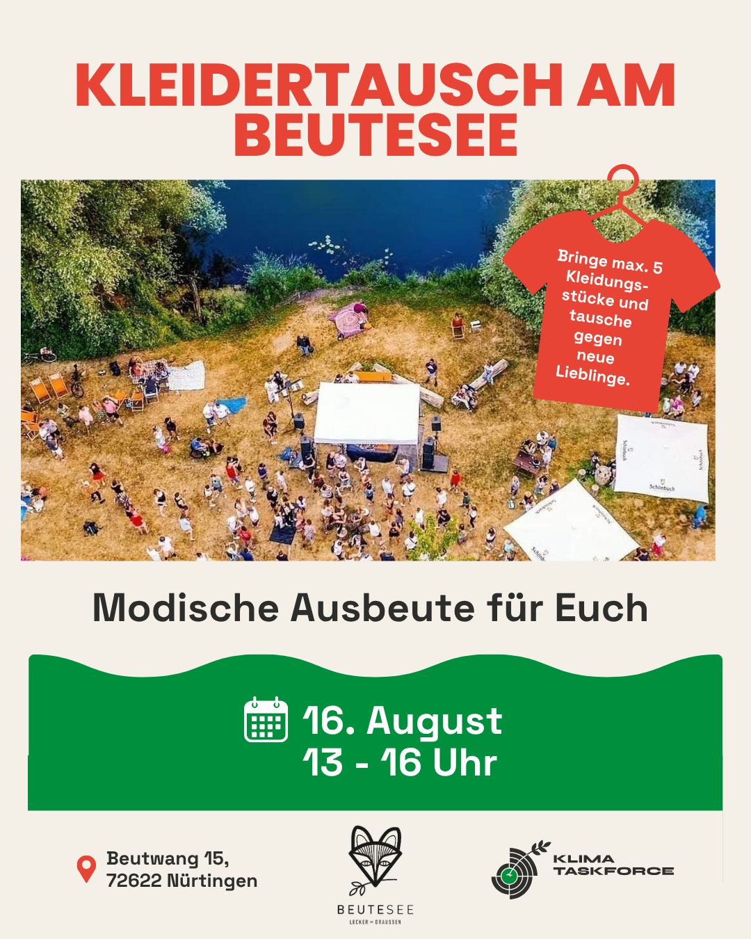 Kleidertausch am Beutwangsee