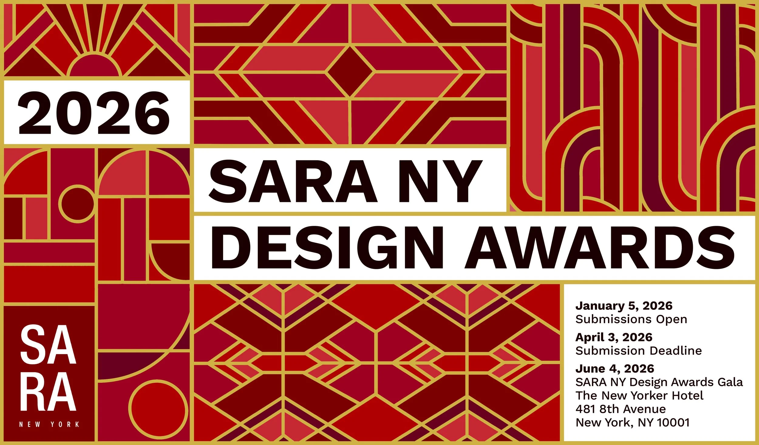 2026 SARA NY DESIGN AWARDS