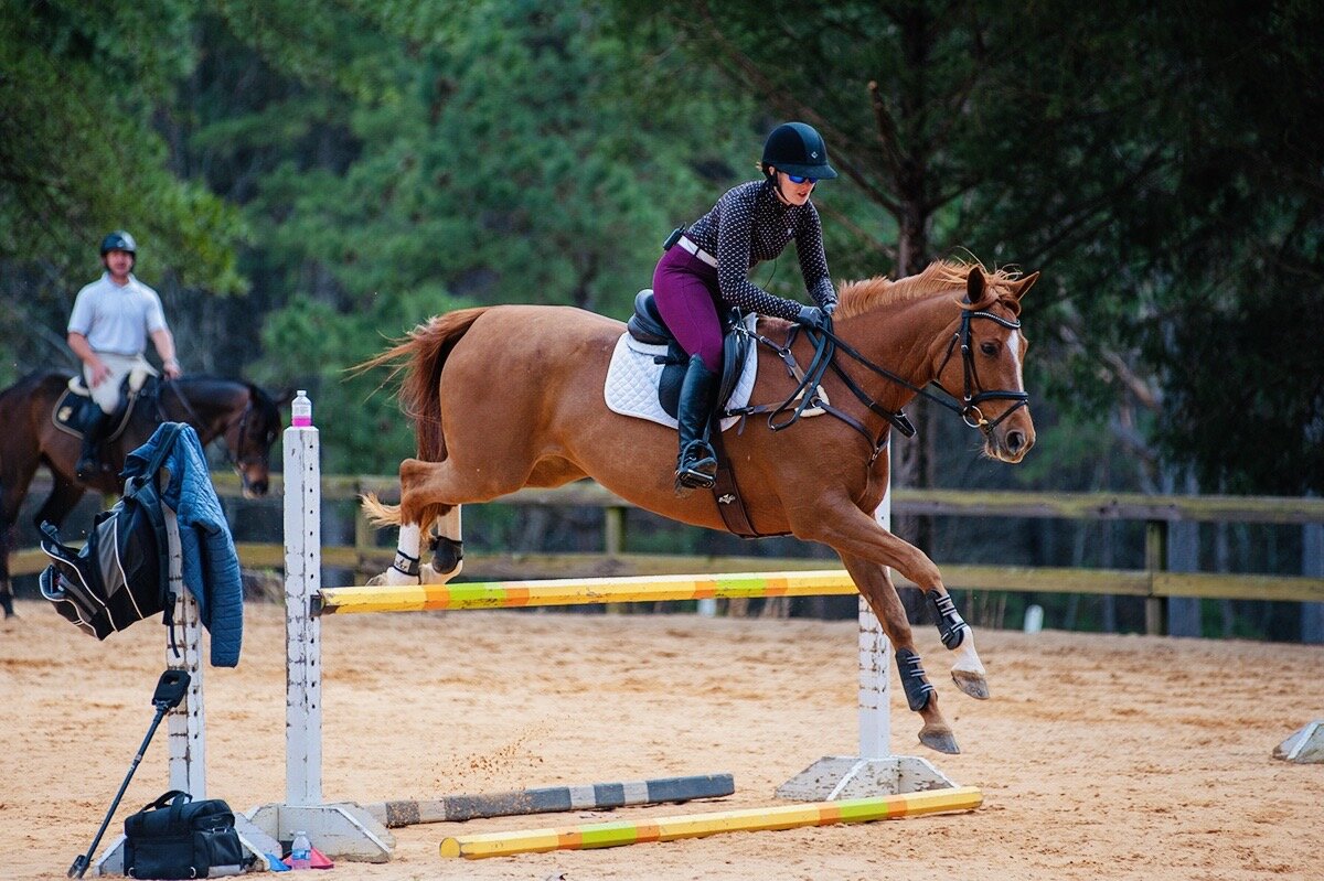 Jumping clinic with Bernie Traurig 2020