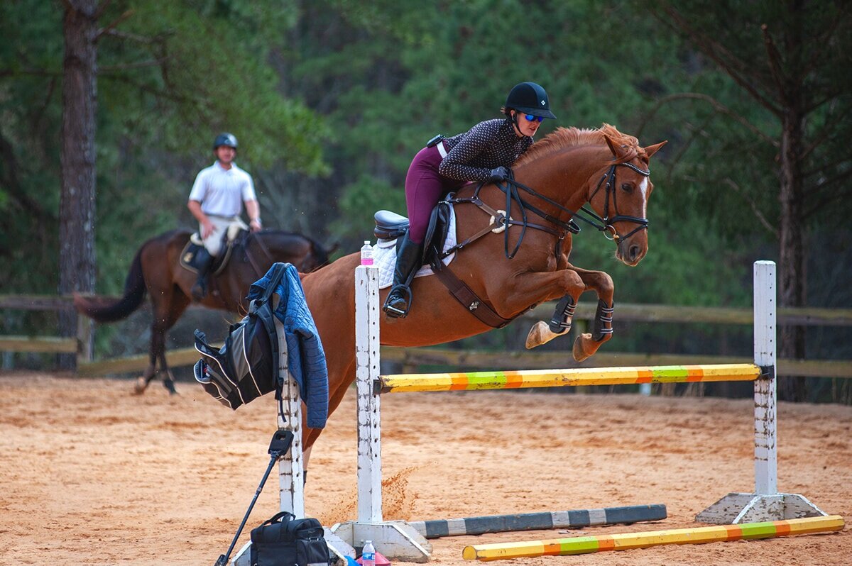 Jumping clinic with Bernie Traurig 2020