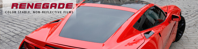 Renegade Color Stable, Non-Reflective Auto Window Tint