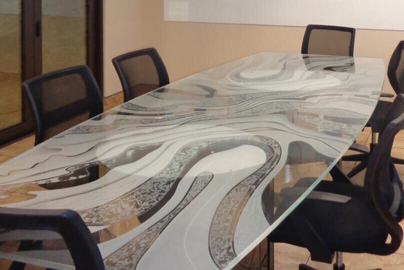 Custom Glass Table Tops Shelves, Glass Top For Table Custom