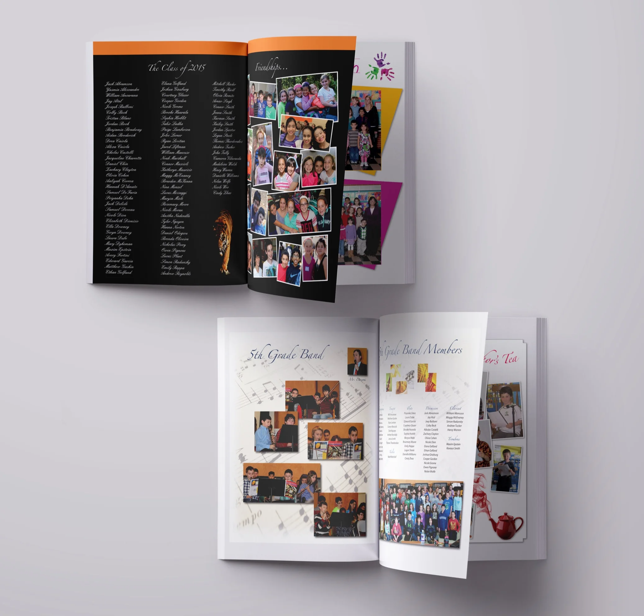 YEARBOOK INSIDE SPREADS