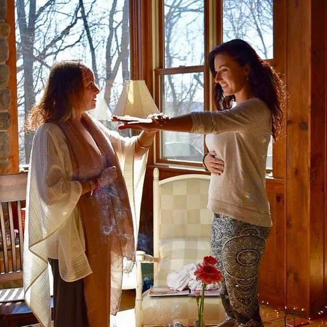 Lisa Gniady, Intuitive Psychic and Veronica, the Sacred Divine Goddess - lead retreats worldwide to channel your divine feminine.