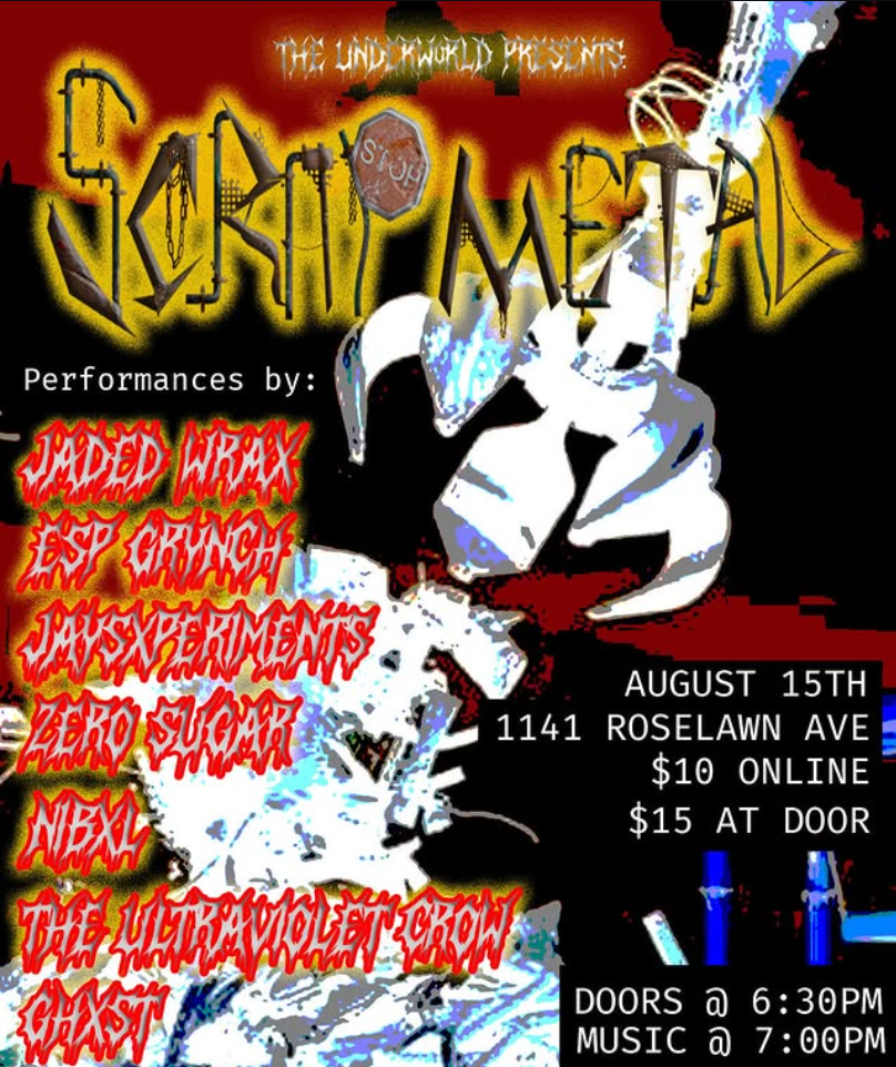 The Underworld Presents: Scrapmetal (Metal, Hip Hop)