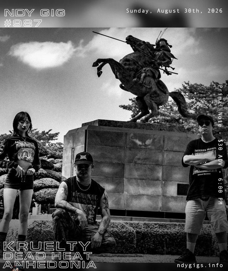 Kruely with Dead Head and Anhedonia | Not Dead Yet (Hardcore)