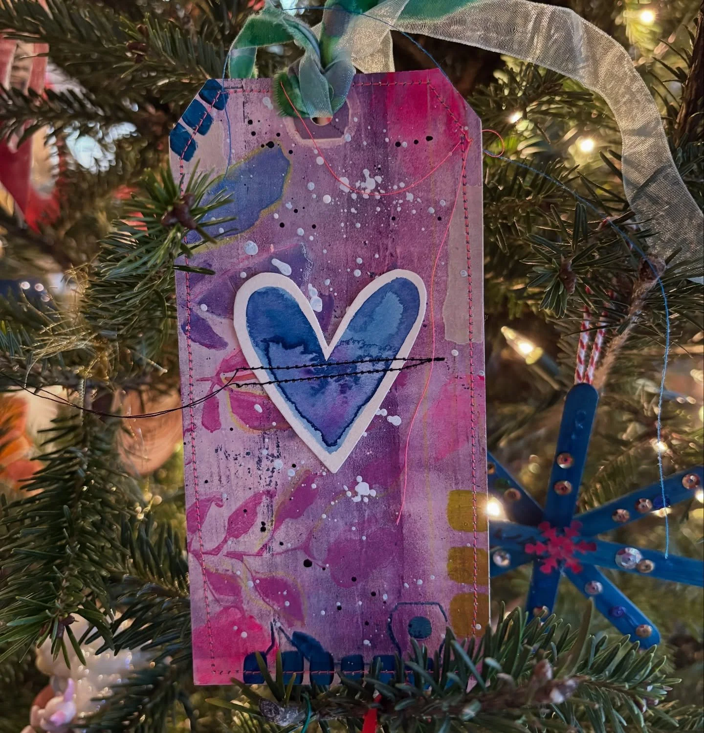 Since 2025 is rapidly coming to a close and many of us are choosing a word to carry us into and through 2026 - I thought - hey, let&rsquo;s have a fun little giveaway. As you can see, this tag is missing her word. Comment below with your word for 202