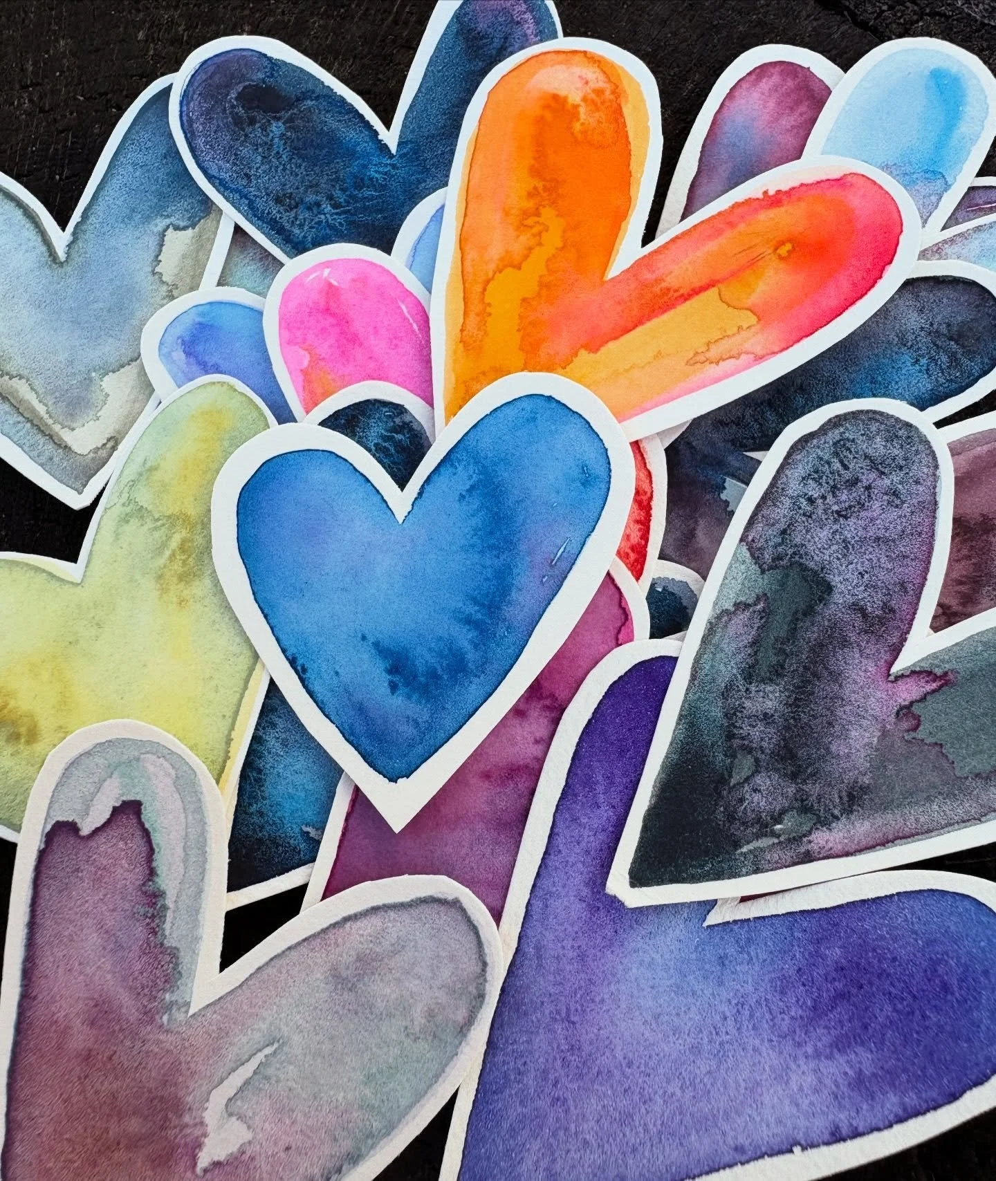 🗣️Hey have you heard about my Watercolor Conversation Heart Swap? All the details can be found in the caption of the pinned 📌 reel. 
📬Postmark deadline is 5/1/26. 
&bull;
Every time I check my PO Box (once or twice a week)I will post in my stories