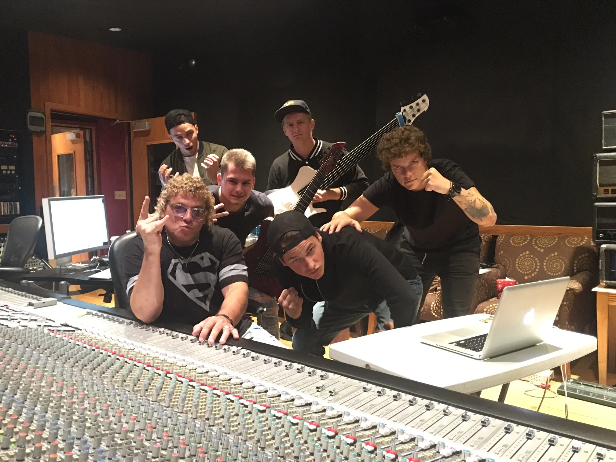 Working hard in Nashville with Blitz Union