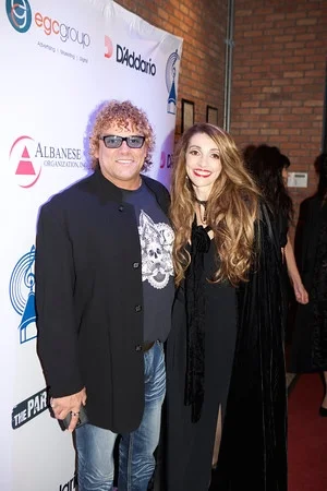 Steve and Joanne at the red carpet before the awards.