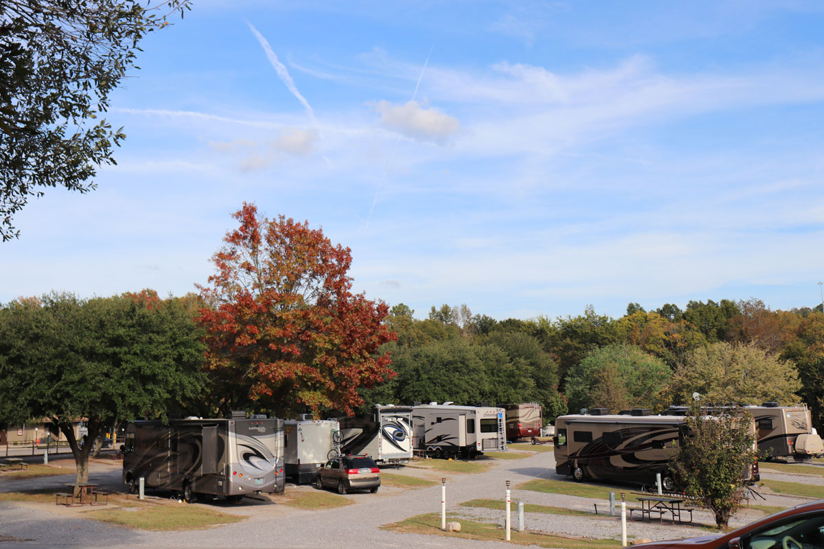 Birmingham South RV Park Landscape