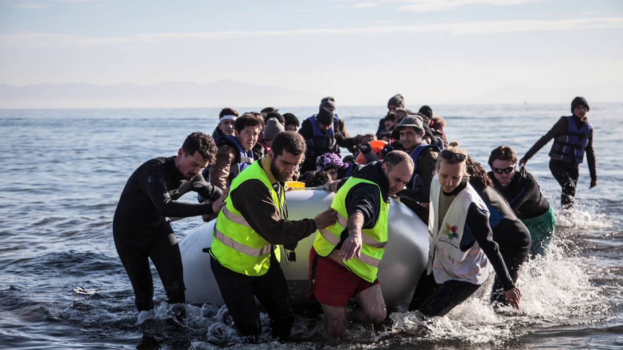  “People arrive [in Lesbos, Greece] crying and shaking with trauma. They’re hungry, dehydrated, freezing cold and soaking wet...but the first thing they ask me is not for food or water.  “They ask to borrow my phone, or if I have a charger, so they c