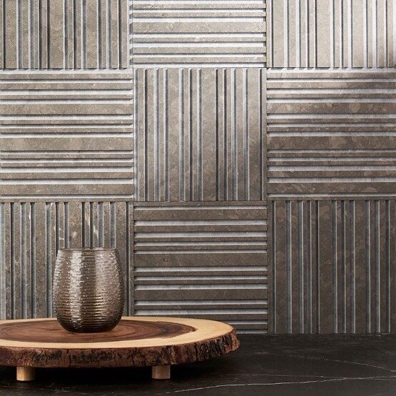 In the groove this Monday. 
2 colors.

#classictile #tile #tilegeek #tiledesign #tilelove #marble #texture #interiors #home #homesweethome #interiors123 #interiorstyle #luxurytile #okcdesign #oklahomadesigner #homedesign