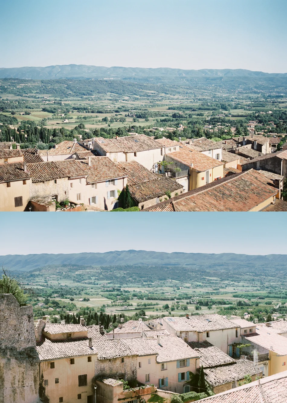 Top: Contax 645, Zeiss 80mm f/2.0, Fuji Pro 400H Bottom: Fuji X-E1, Fujinon 35mm 1.4, Rebecca Lily preset