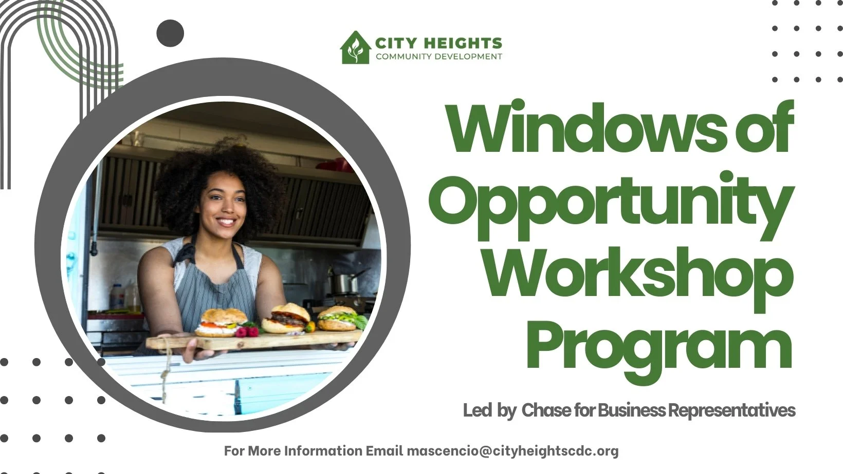 Windows of Opportunity Workshop Program — City Heights CDC