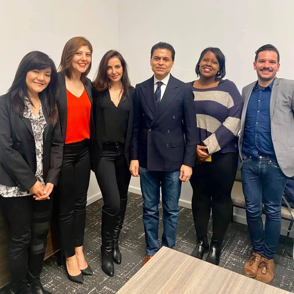 Fareed Zakaria met with AFC's board members 