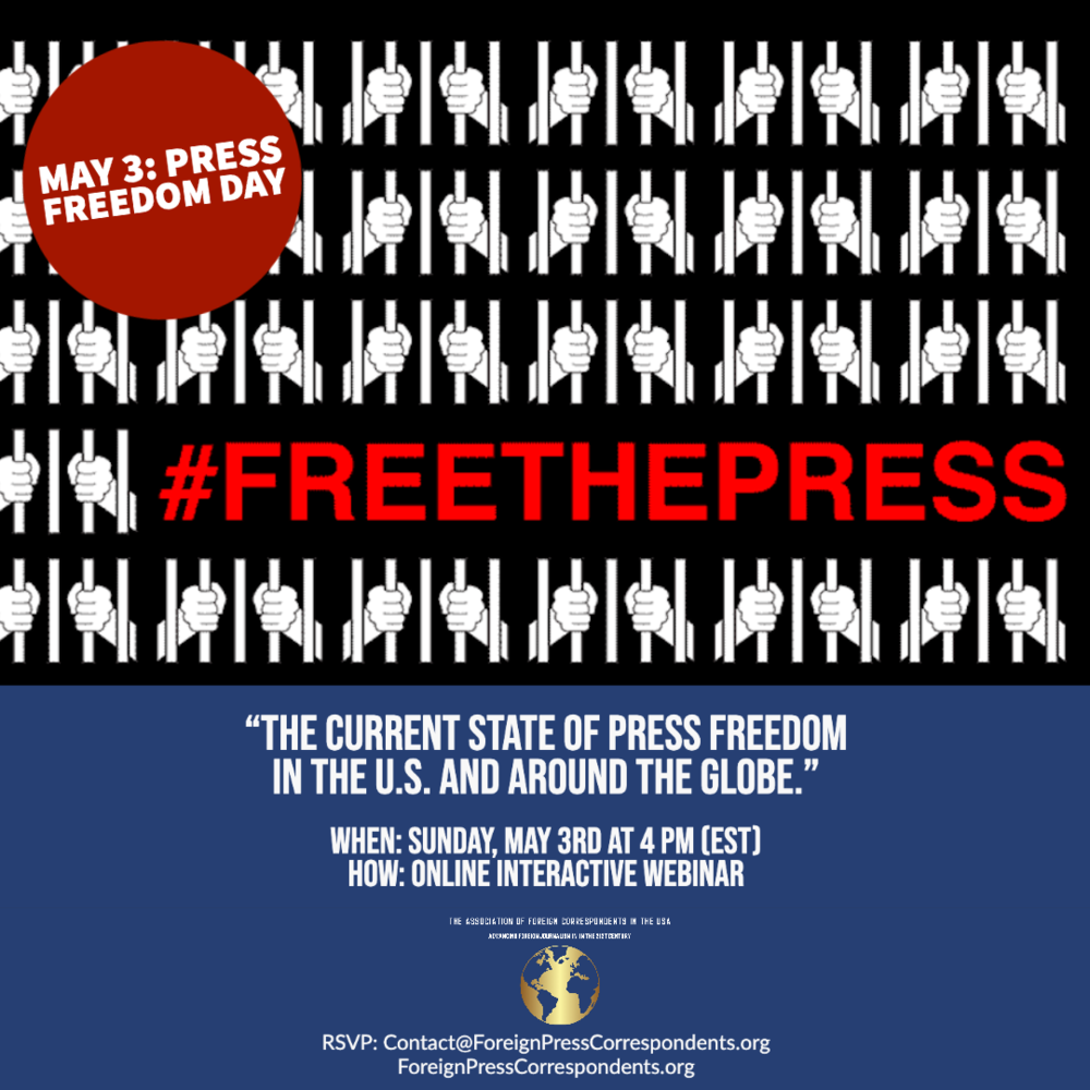 The current state of press freedom in the U.S. and around the globe.