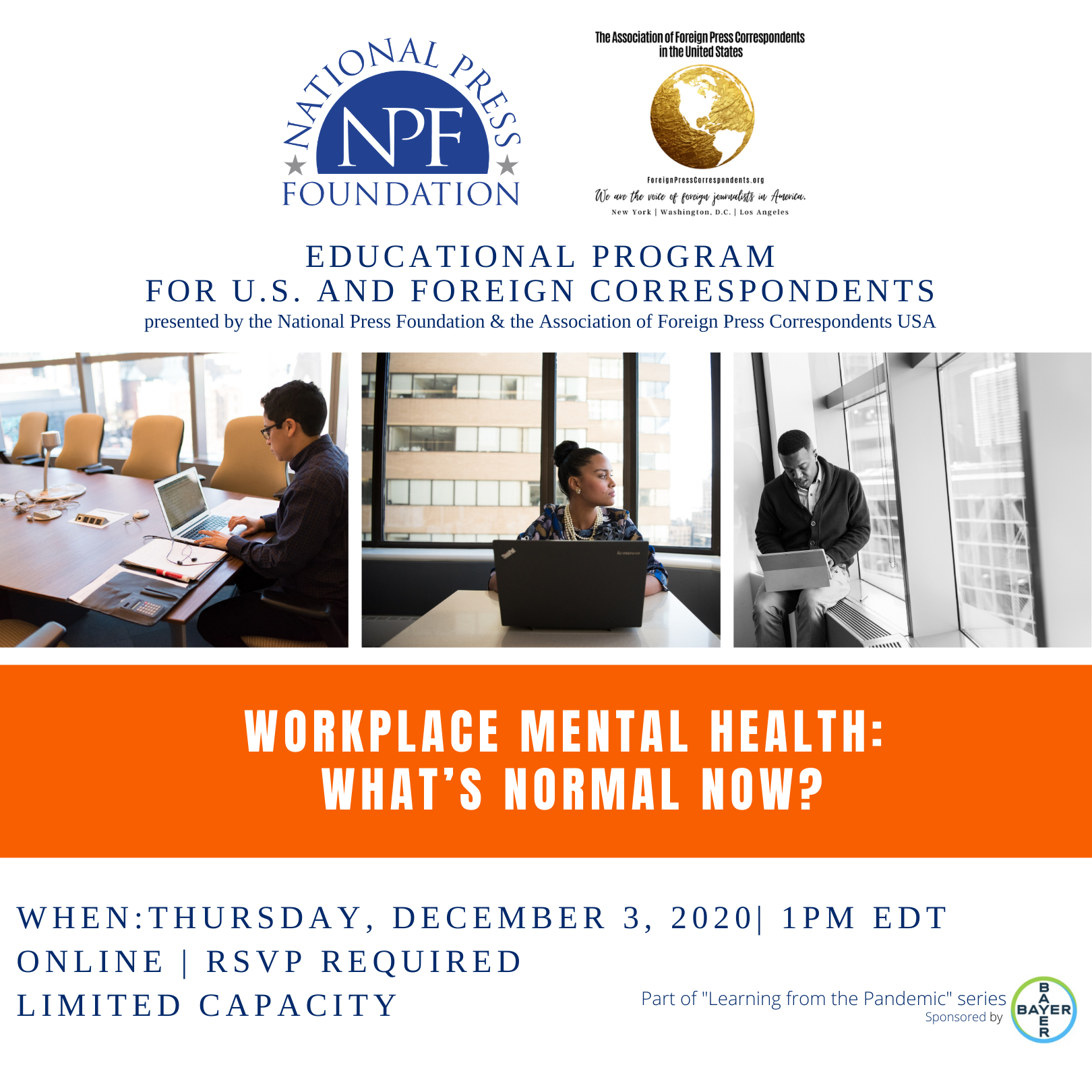 Online Program: "Workplace Mental Health: What’s Normal Now?"