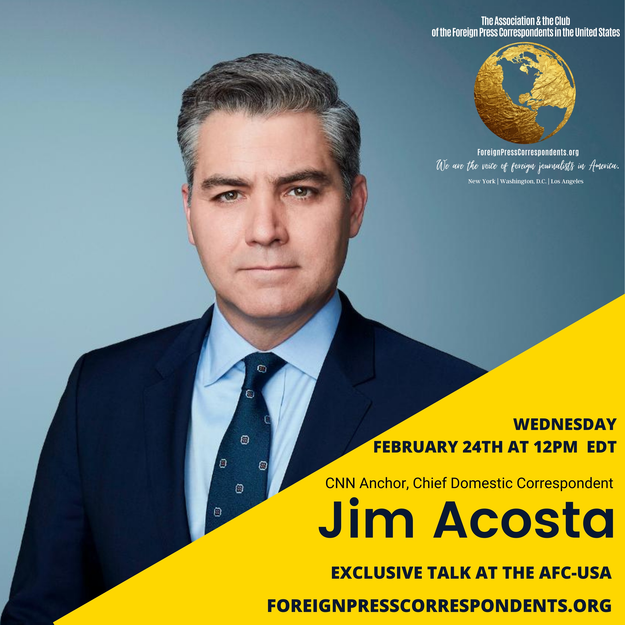 Exclusive Talk Series: Jim Acosta