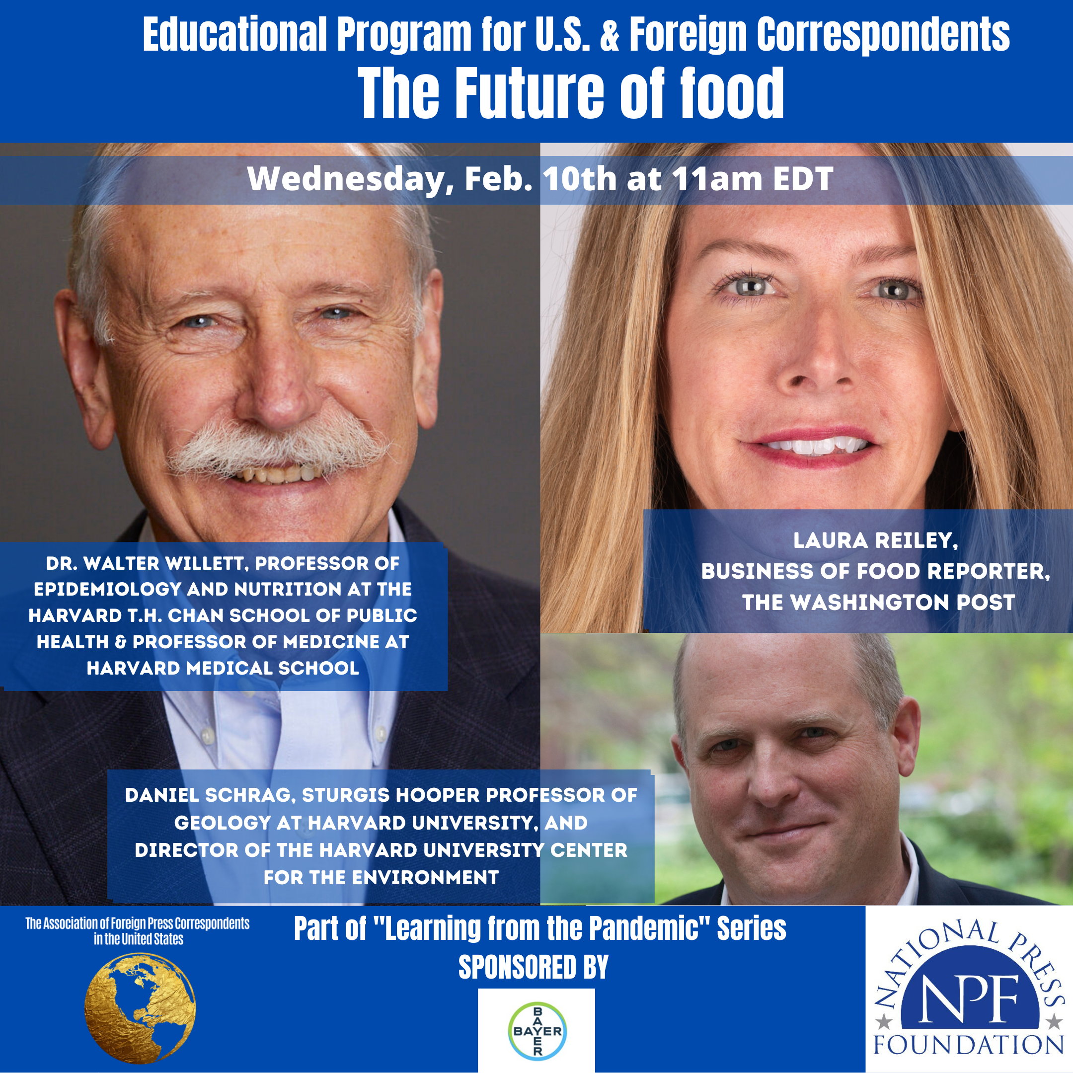 Exclusive Workshop Series: The Future of Food