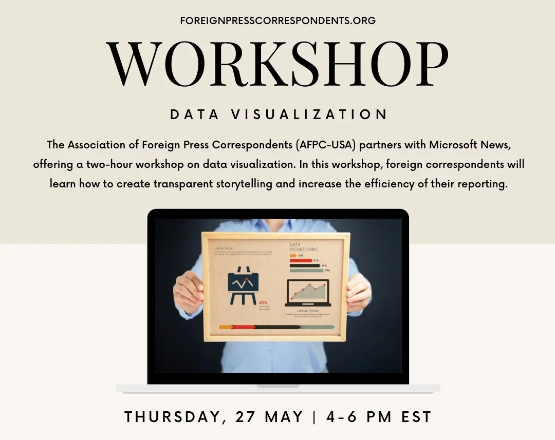 Workshop: Data visualization for transparent storytelling 