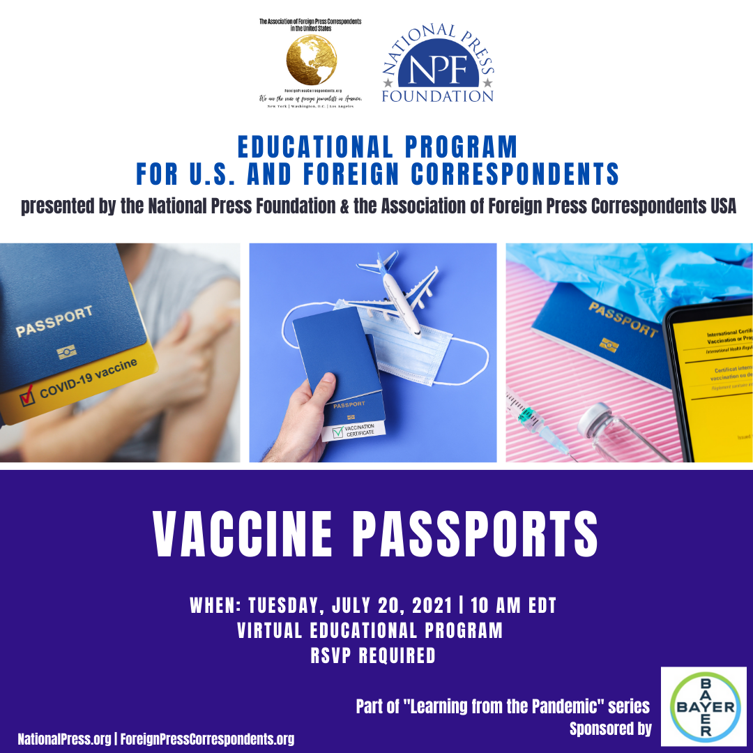 Educational Program: "Vaccine Passports" 