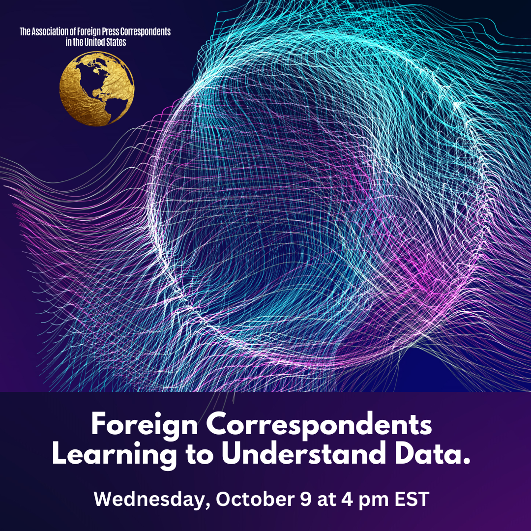 Educational Program: Foreign Correspondents Learning to Understand Data