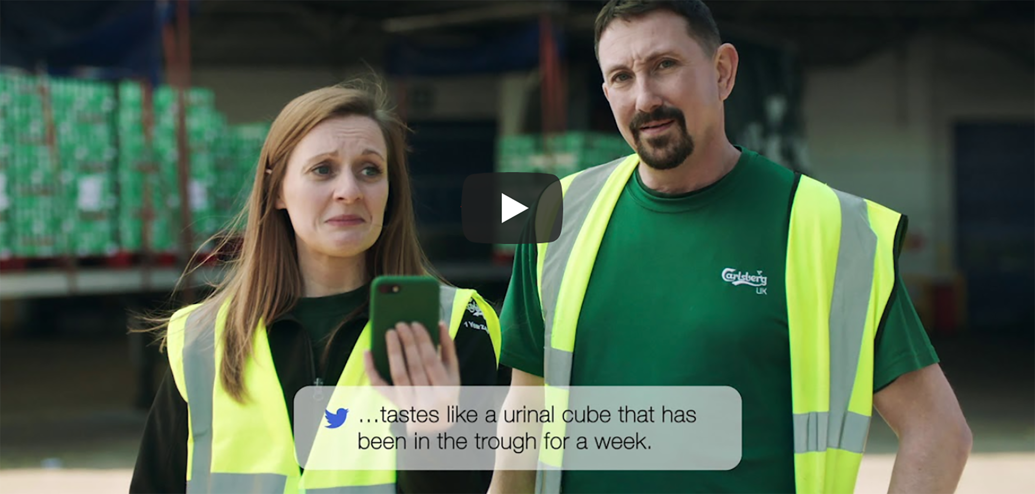 Campaign: Carlsberg UK's Mean Tweets (2019)