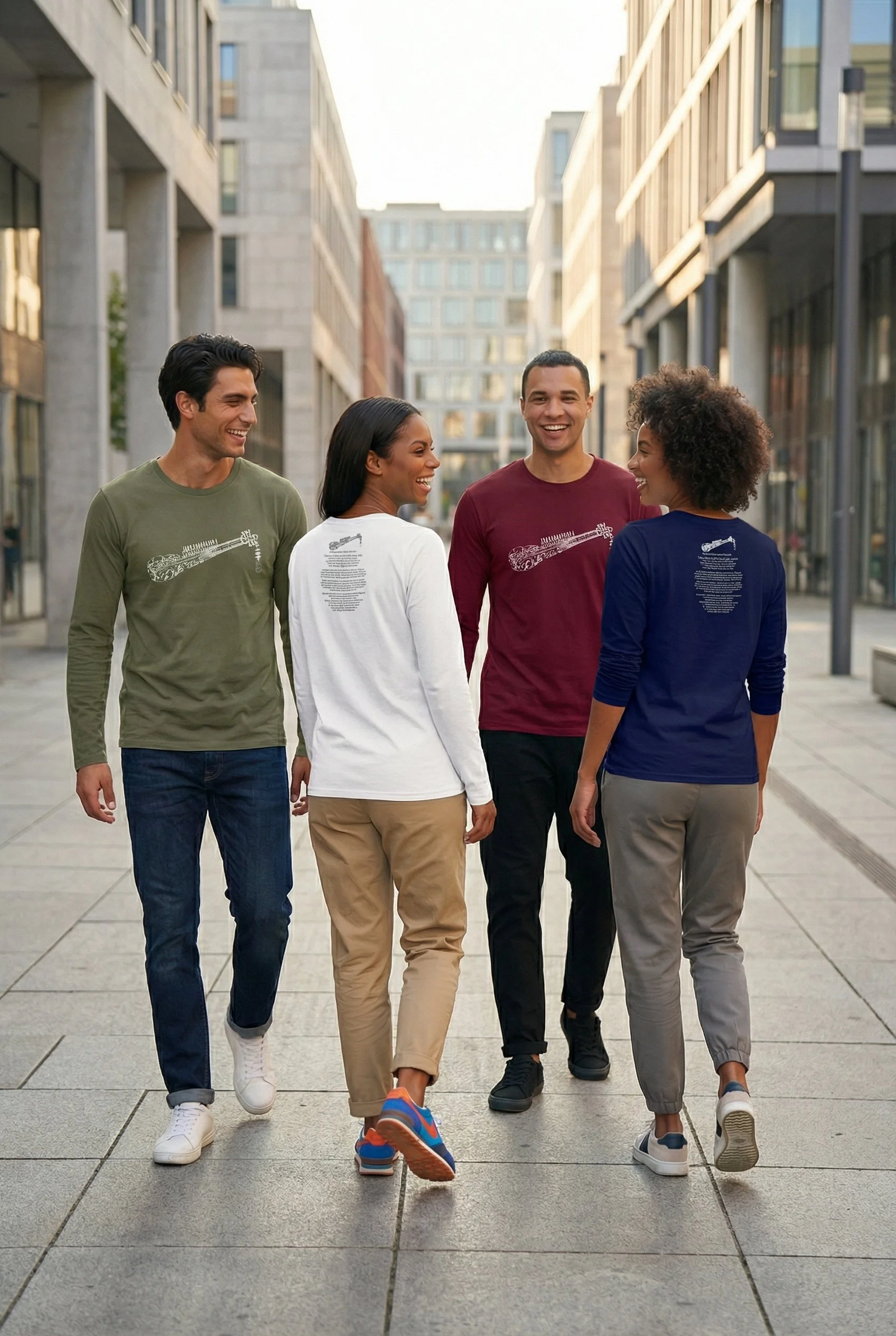 Afghan Rubab (Persian Poetry) Unisex Long Sleeve Tee