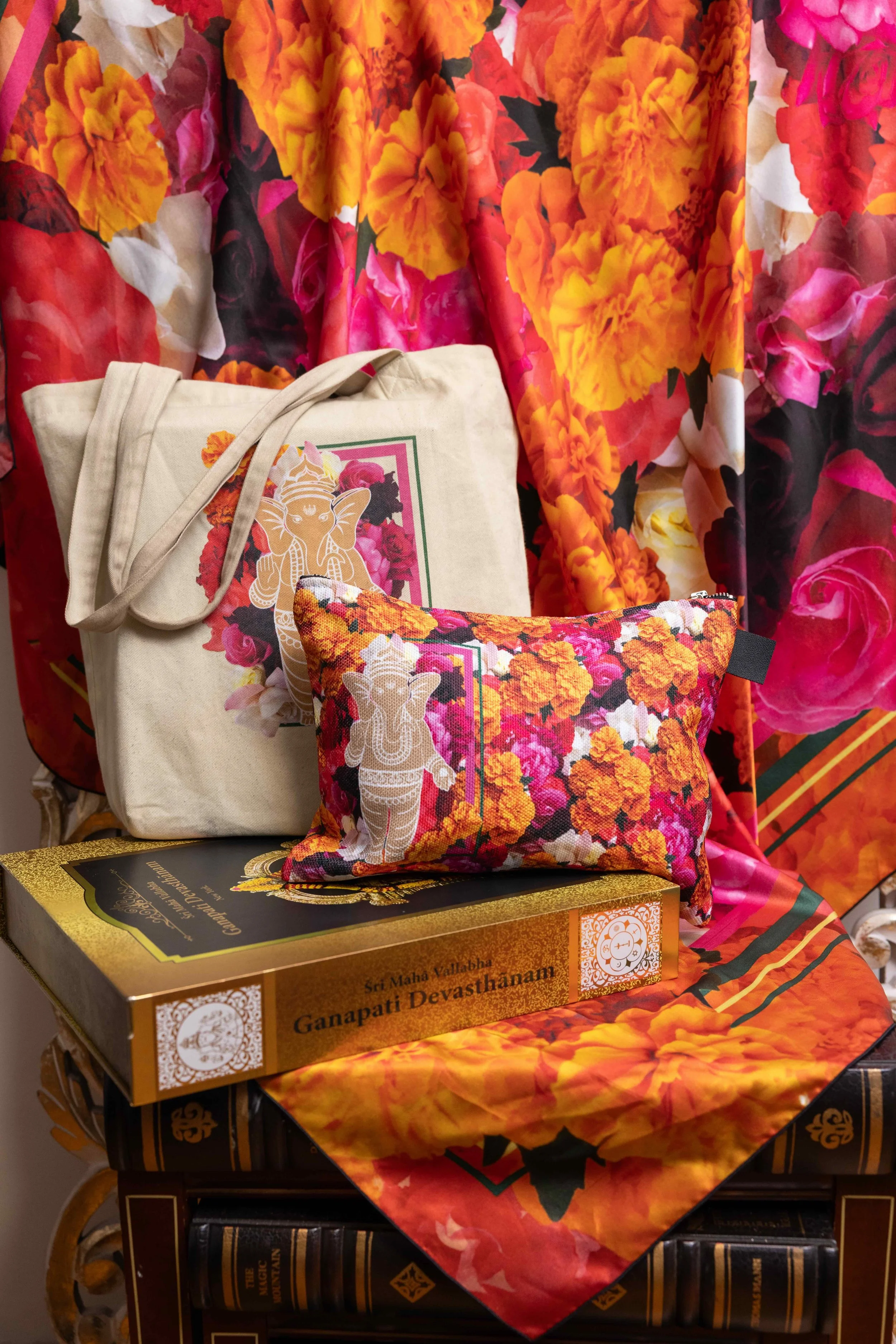 Ihsan Ishan Design’s Mexico City Collection featuring original designs celebrating connections between Hindu and Mexican art, culture, and traditions.